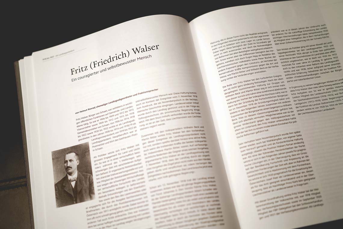 FBP.li, Jubiläumsbuch Fritz Walser