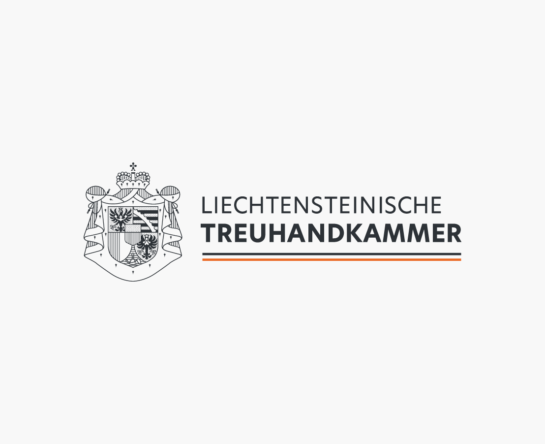 Logo der Liechtensteinische Treuhandkammer mit Wappen